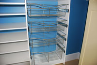White Chrome Basket