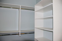 White Shelving Towers
